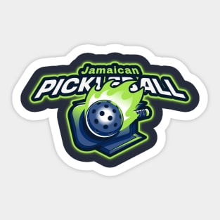 Jamaican Pickleball Sticker